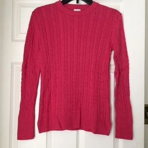 A New Day Pink Cable Knit Sweater
